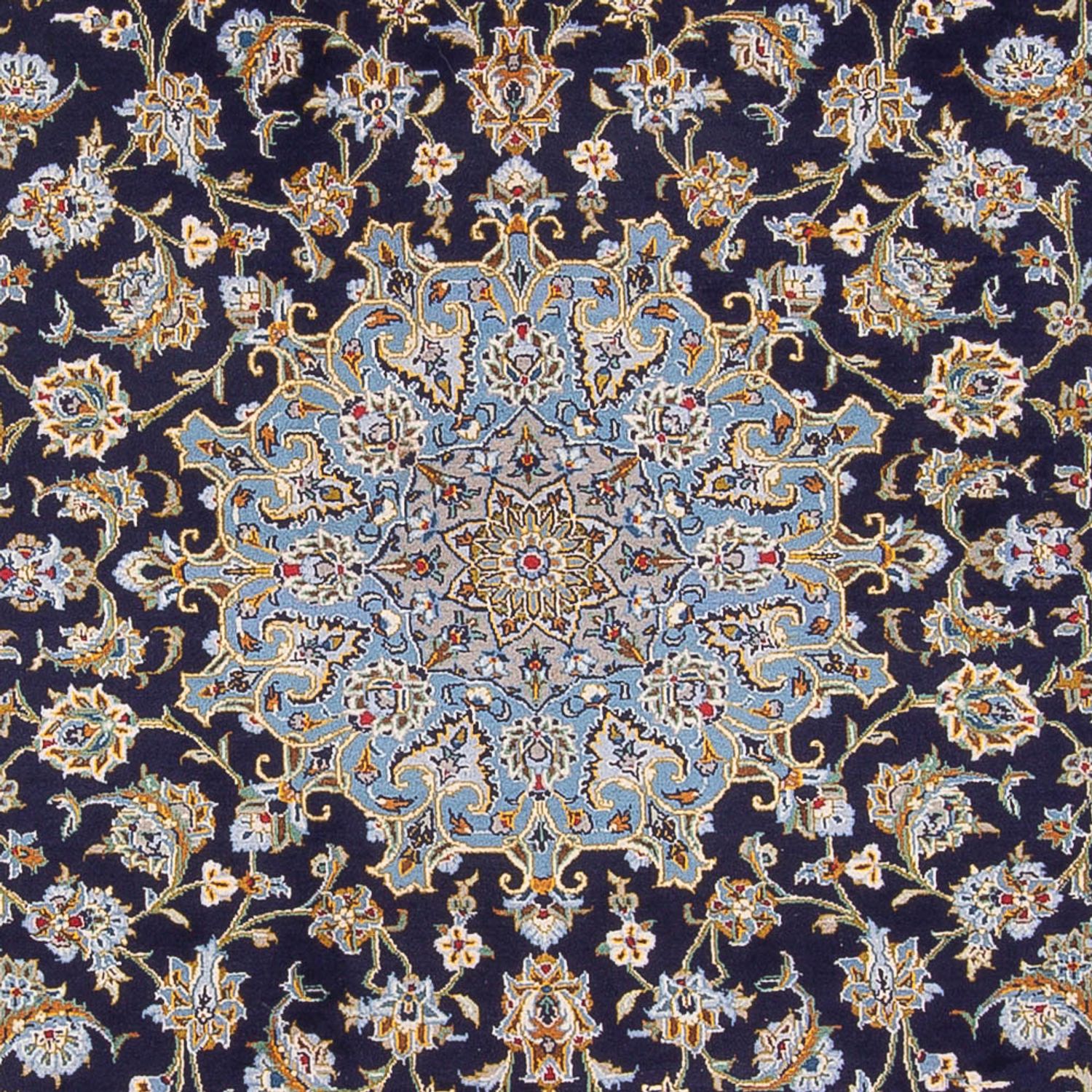 Perser Rug - Keshan - 390 x 266 cm - dark blue