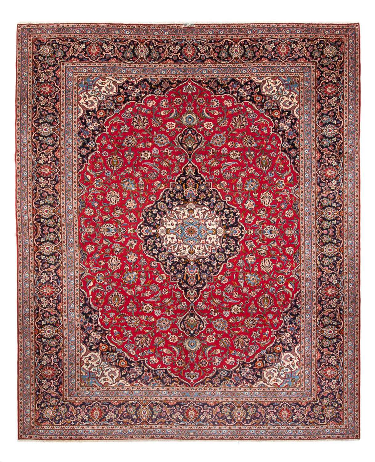 Perser Rug - Keshan - 397 x 312 cm - red