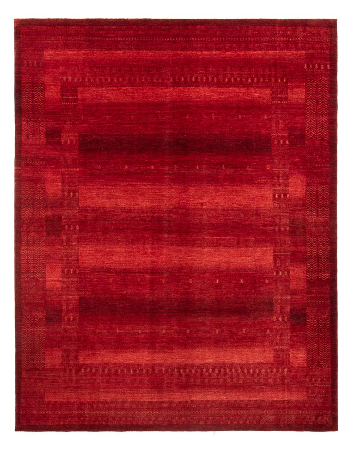 Gabbeh Rug - Loribaft Perser - 384 x 284 cm - red