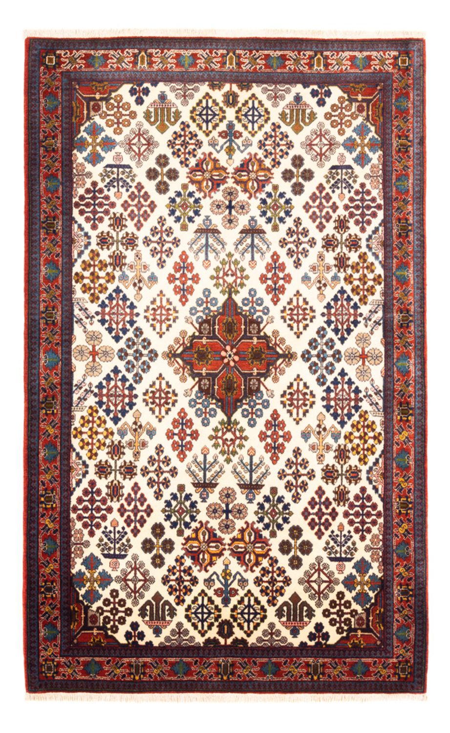 Perser Rug - Nomadic - 178 x 115 cm - cream