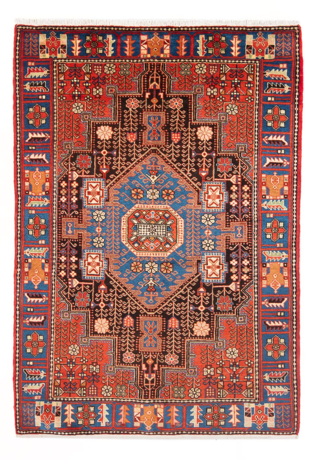 Perser Rug - Nomadic - 204 x 136 cm - blue