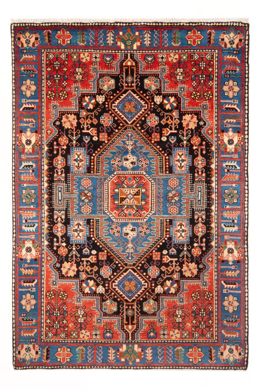 Perser Rug - Nomadic - 200 x 140 cm - blue