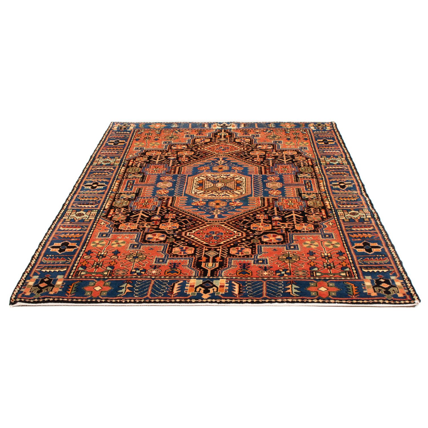 Perser Rug - Nomadic - 200 x 138 cm - blue