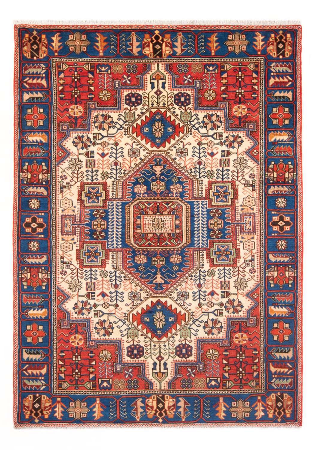 Perser Rug - Nomadic - 200 x 140 cm - blue