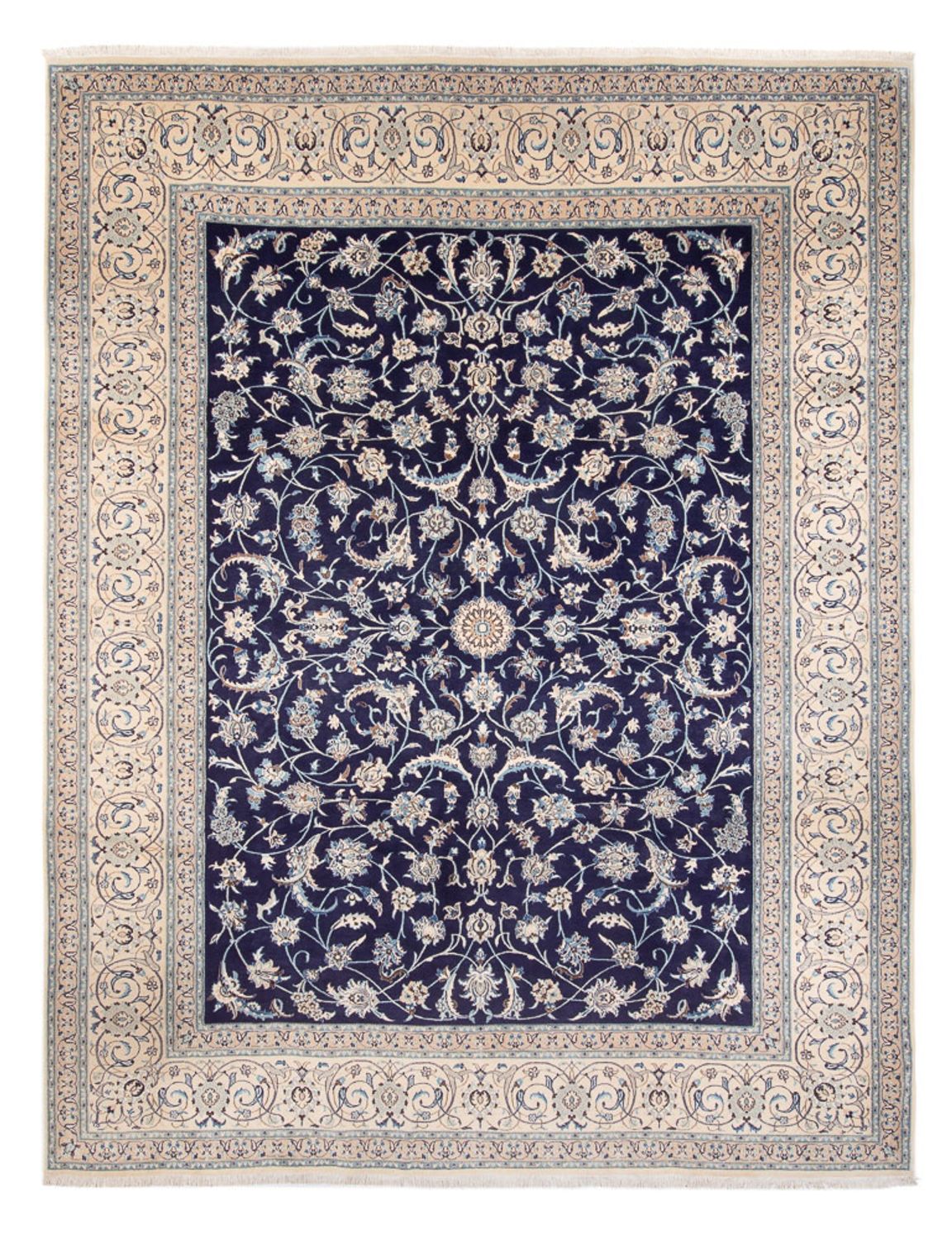 Perser Rug - Nain - 390 x 295 cm - dark blue