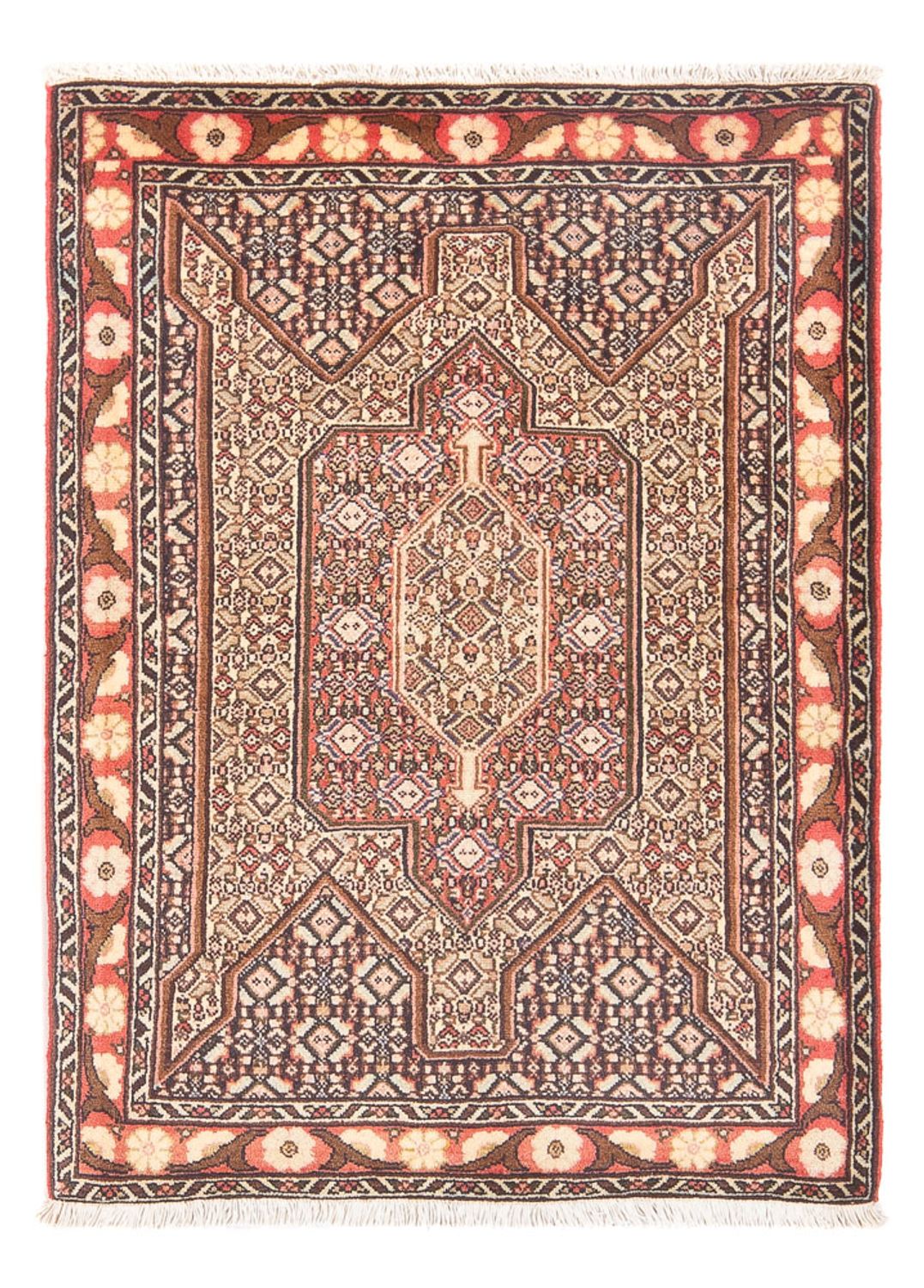 Perser Rug - Classic - 110 x 77 cm - dark beige