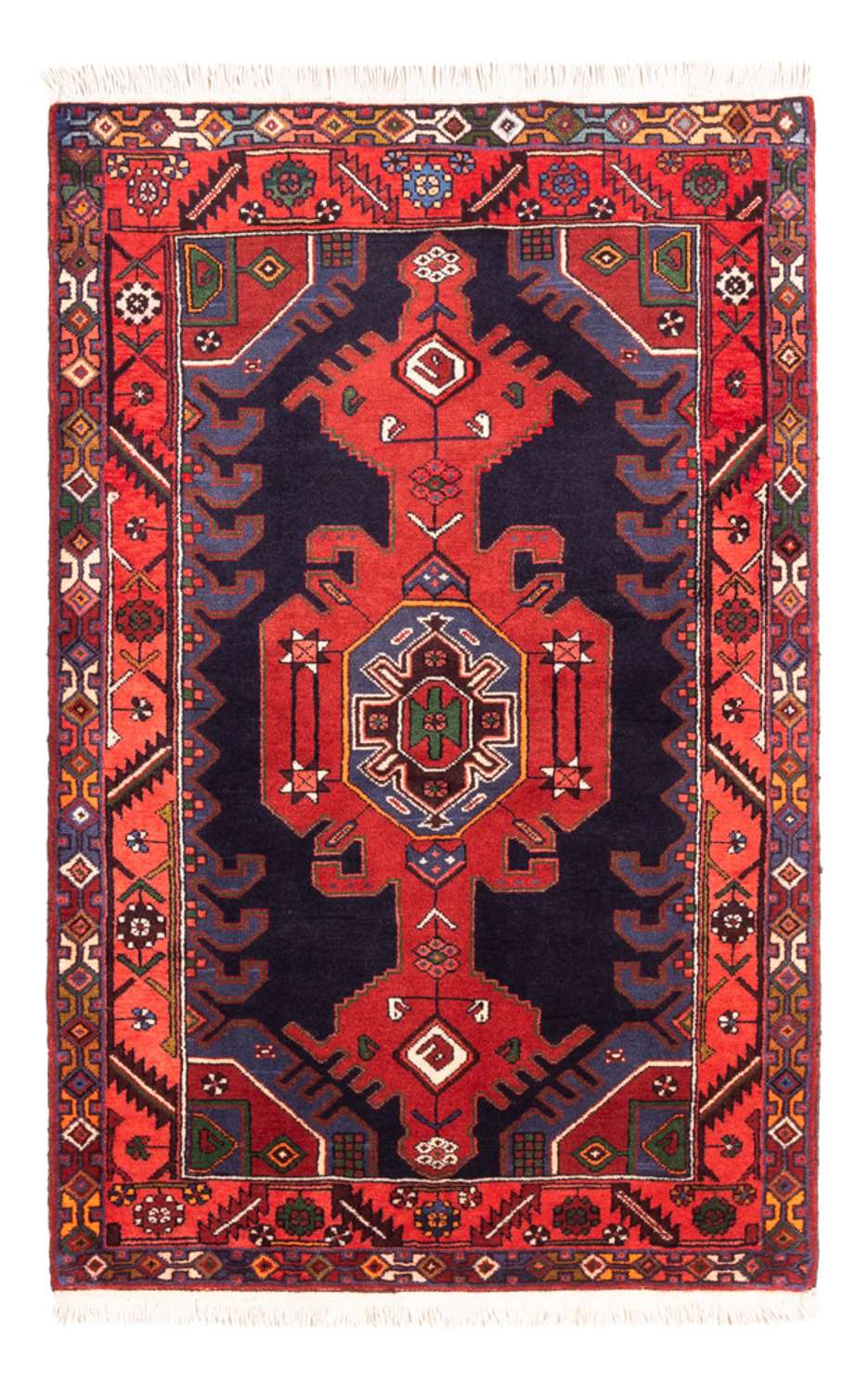 Perser Rug - Nomadic - 149 x 103 cm - dark blue