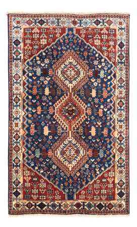 Perser Rug - Nomadic - 132 x 80 cm - blue