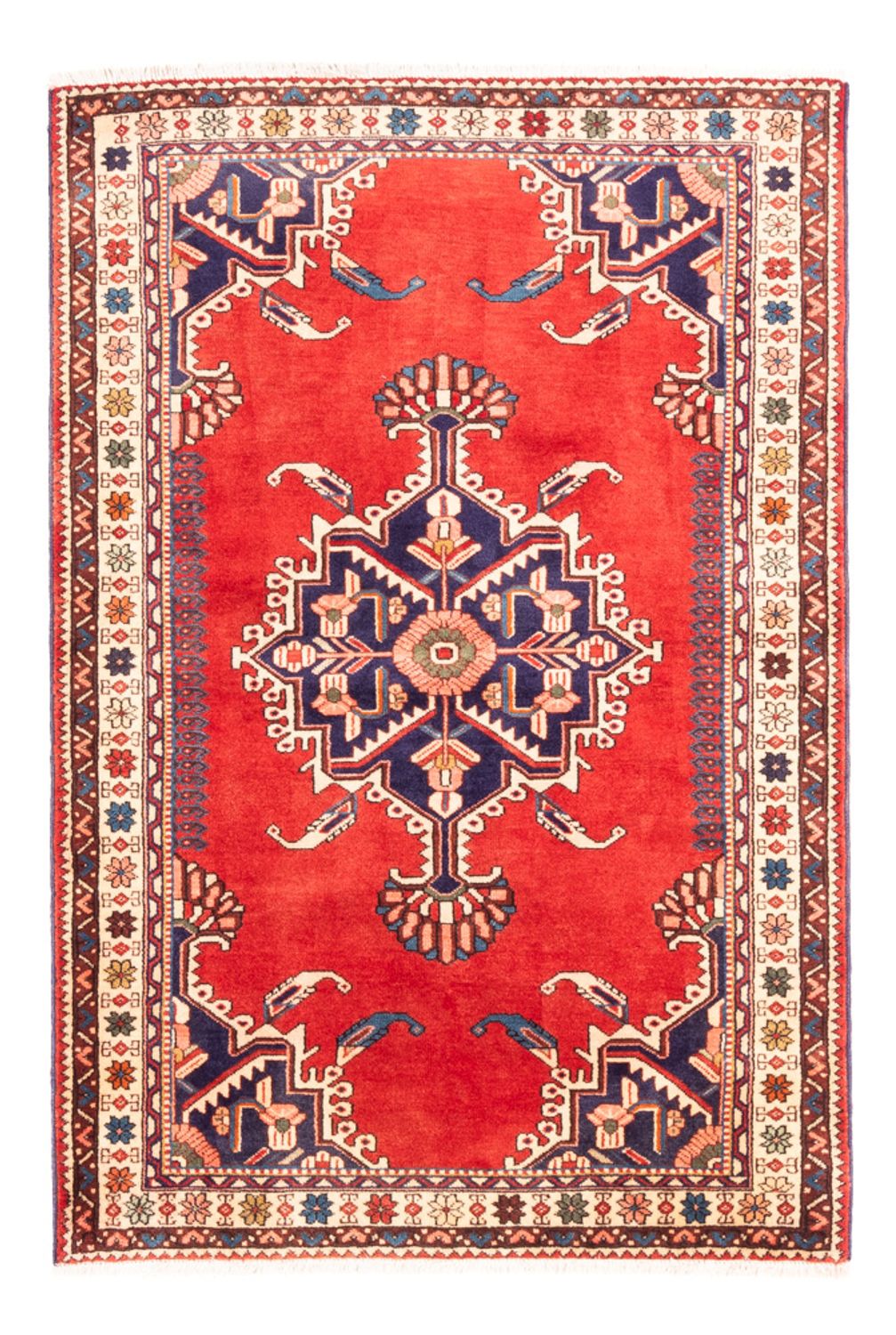 Perser Rug - Nomadic - 154 x 109 cm - red