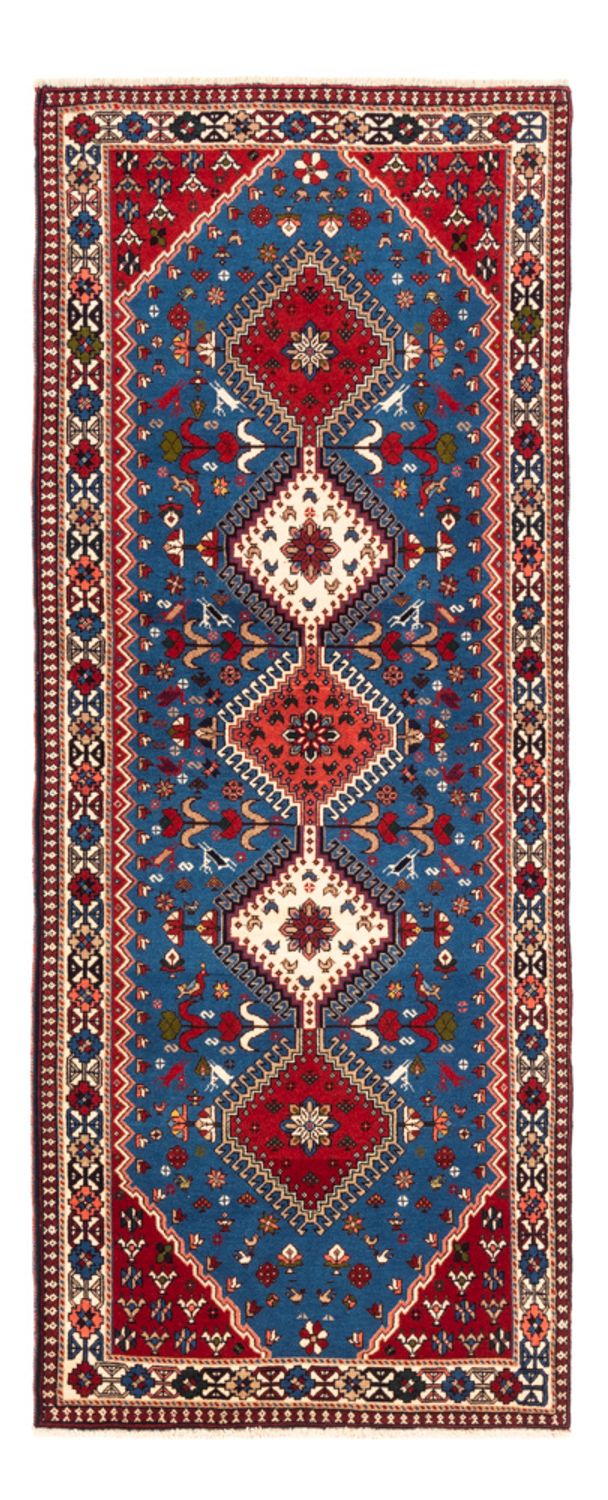 Runner Perser Rug - Nomadic - 197 x 82 cm - light blue