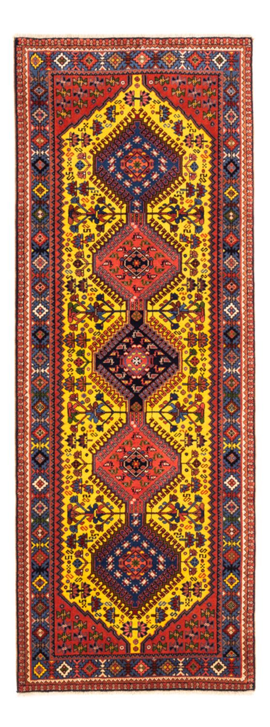 Runner Perser Rug - Nomadic - 202 x 78 cm - yellow