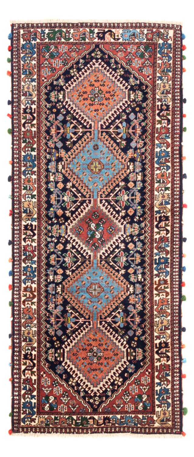 Runner Perser Rug - Nomadic - 200 x 83 cm - dark blue