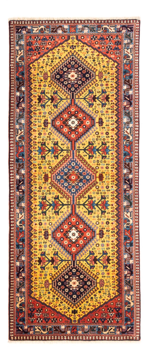 Runner Perser Rug - Nomadic - 195 x 83 cm - yellow