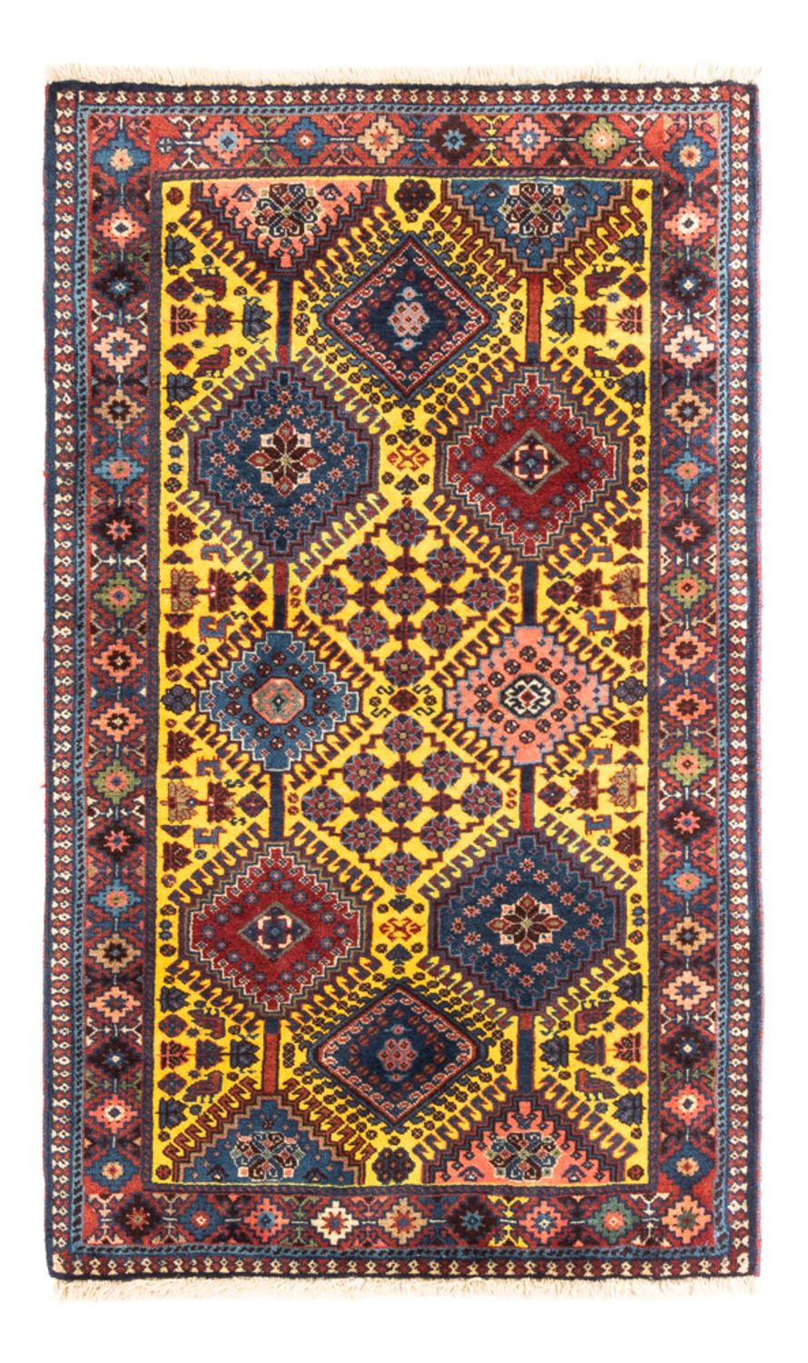 Perser Rug - Nomadic - 128 x 78 cm - yellow