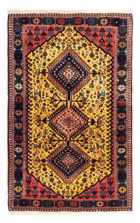 Perser Rug - Nomadic - 132 x 85 cm - yellow