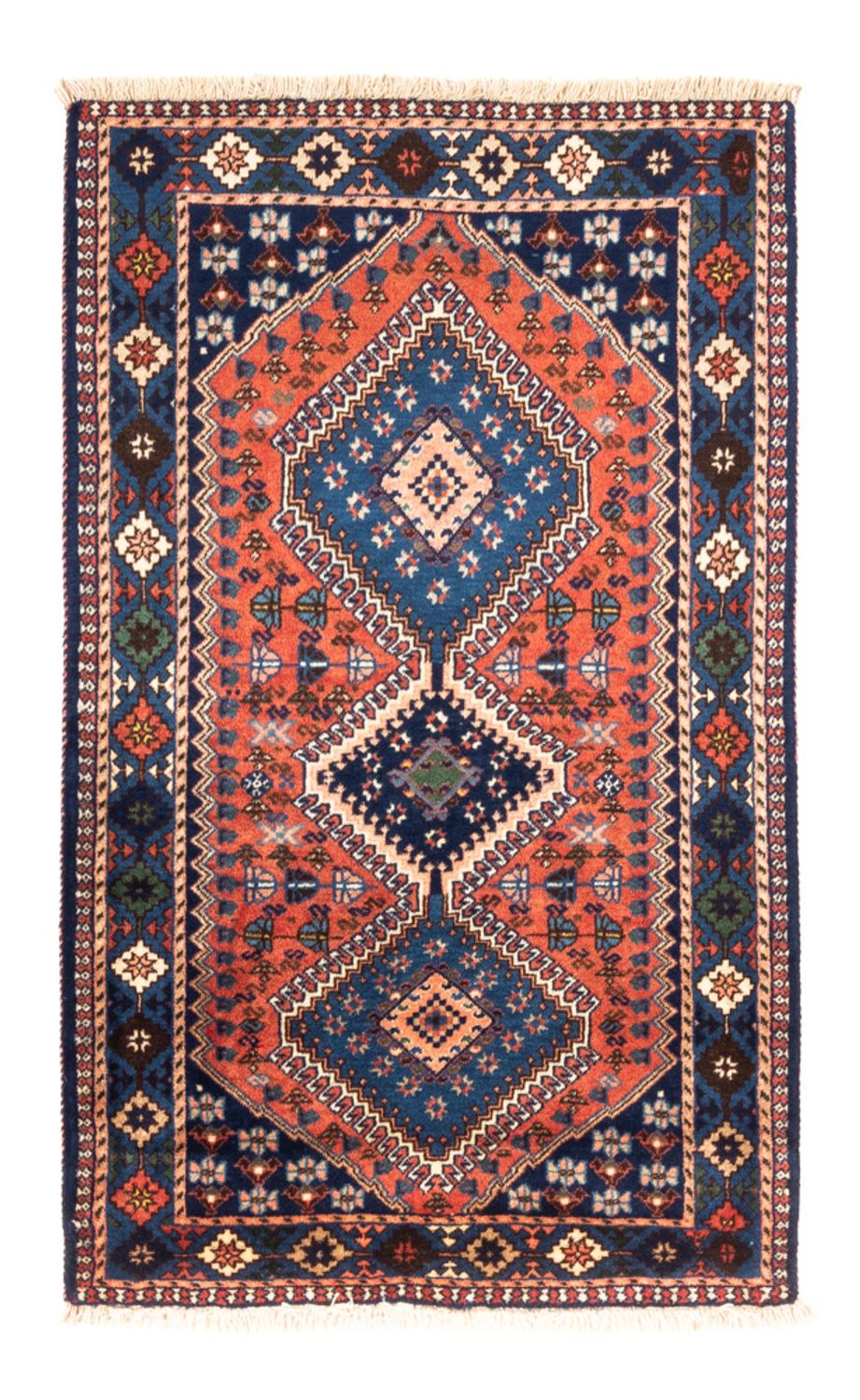 Perser Rug - Nomadic - 135 x 85 cm - red