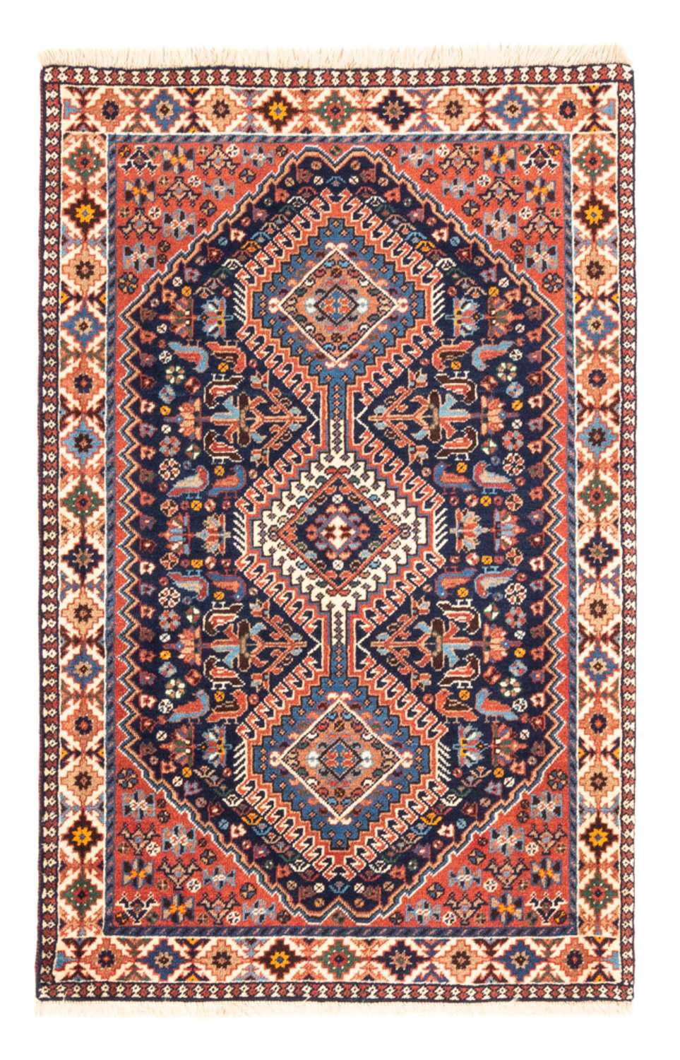 Perser Rug - Nomadic - 125 x 80 cm - dark blue