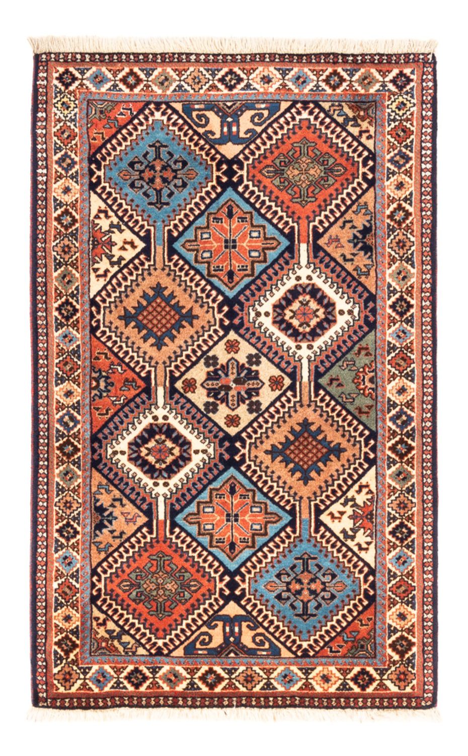 Perser Rug - Nomadic - 126 x 80 cm - multicolored