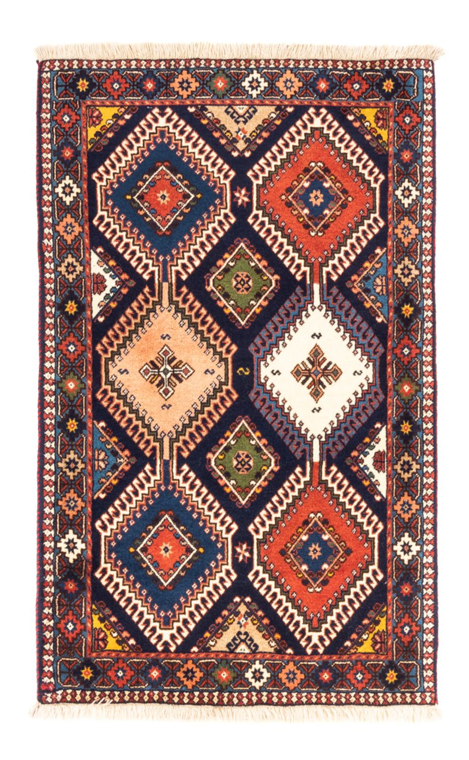 Perser Rug - Nomadic - 128 x 80 cm - multicolored