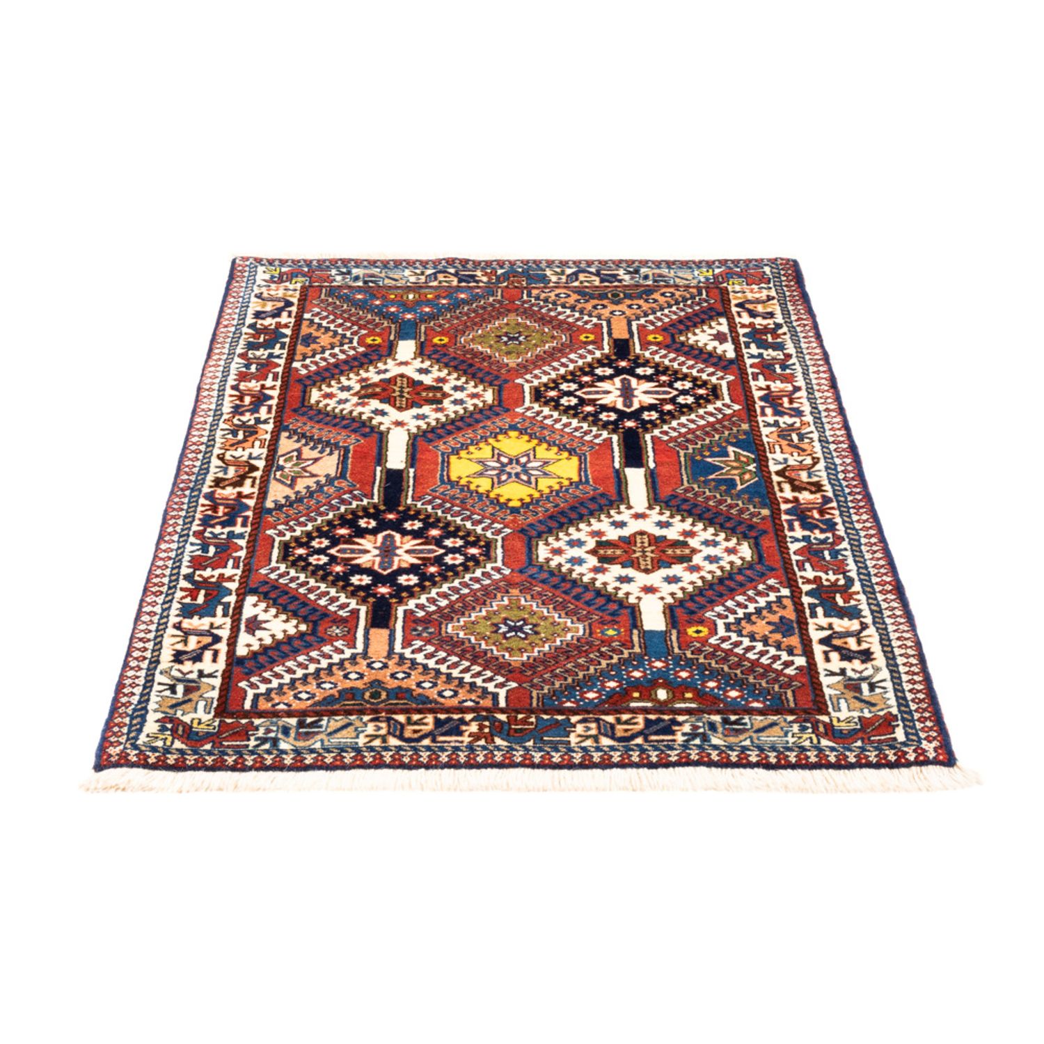 Perser Rug - Nomadic - 128 x 82 cm - multicolored