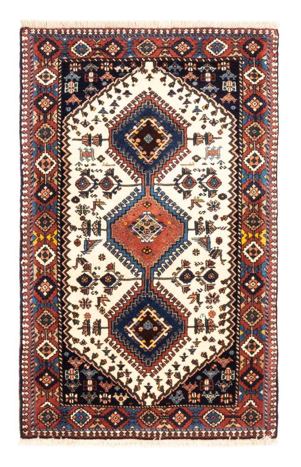 Perser Rug - Nomadic - 130 x 80 cm - cream