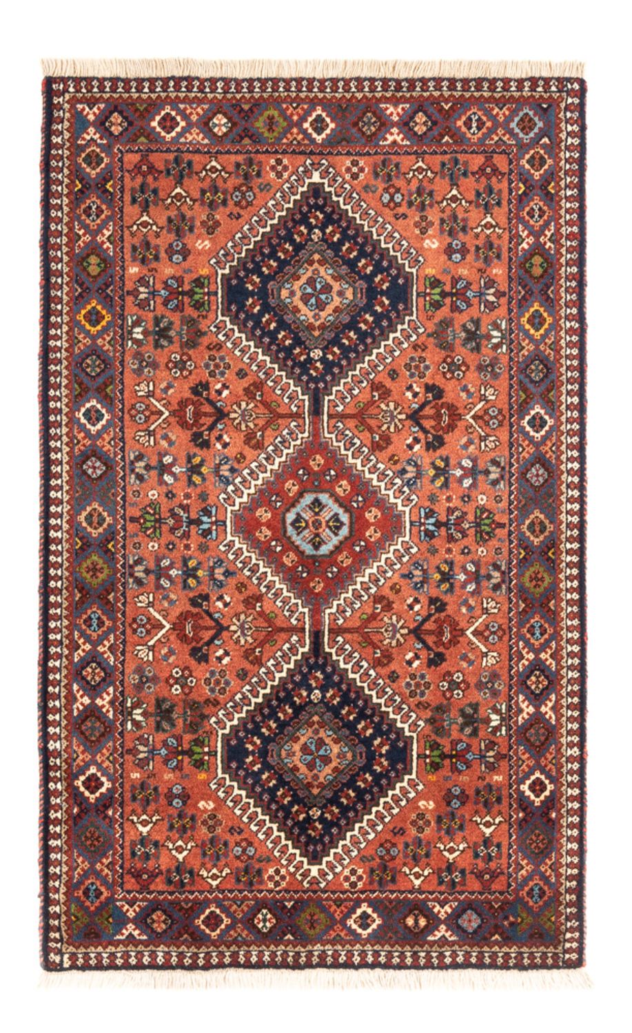 Perser Rug - Nomadic - 136 x 82 cm - red