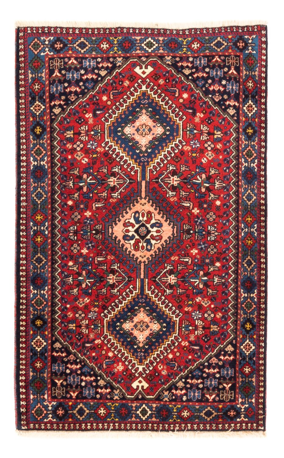 Perser Rug - Nomadic - 122 x 80 cm - red