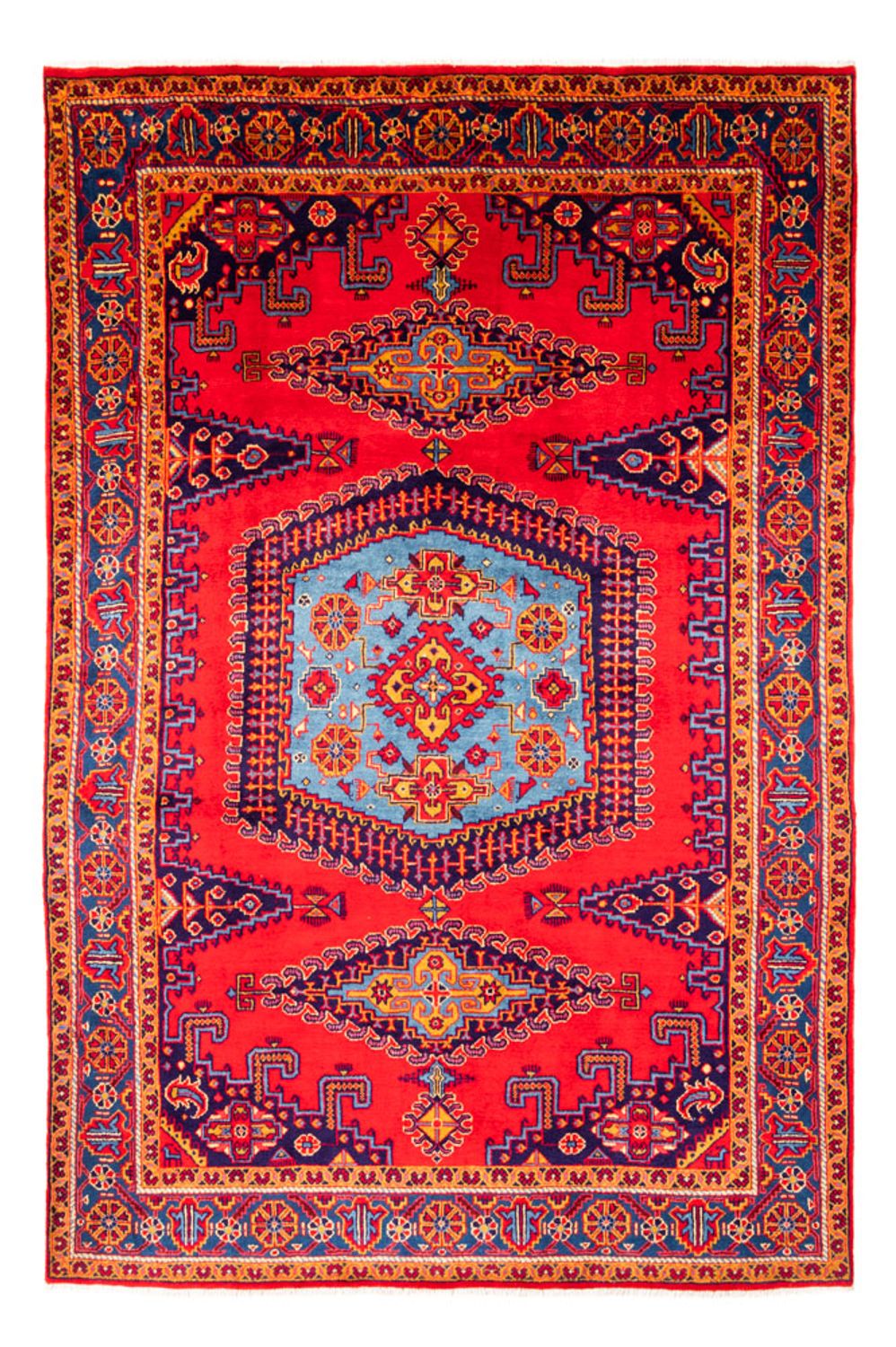 Perser Rug - Nomadic - 323 x 207 cm - red