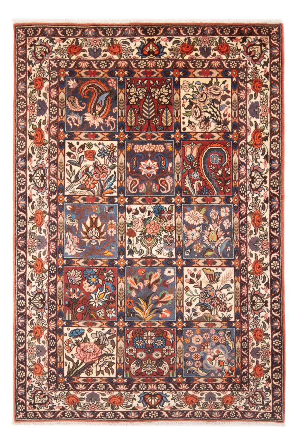 Perser Rug - Nomadic - 200 x 130 cm - multicolored