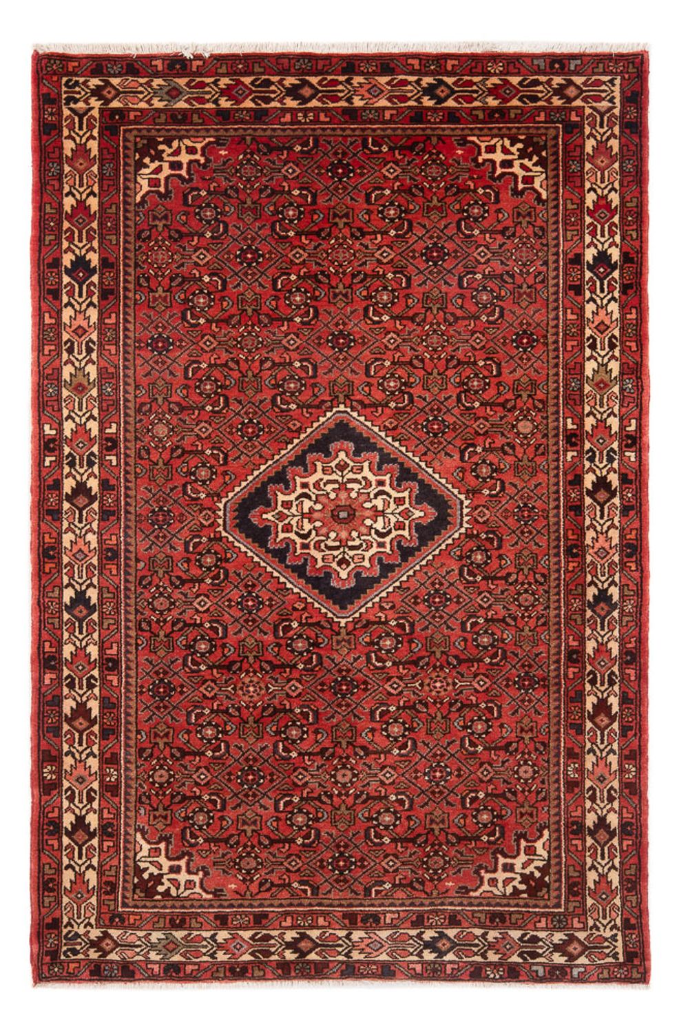 Perser Rug - Nomadic - 220 x 146 cm - red