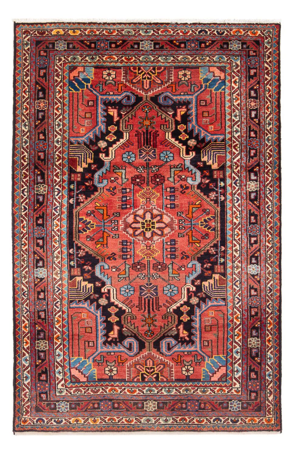 Perser Rug - Nomadic - Royal - 189 x 113 cm - red