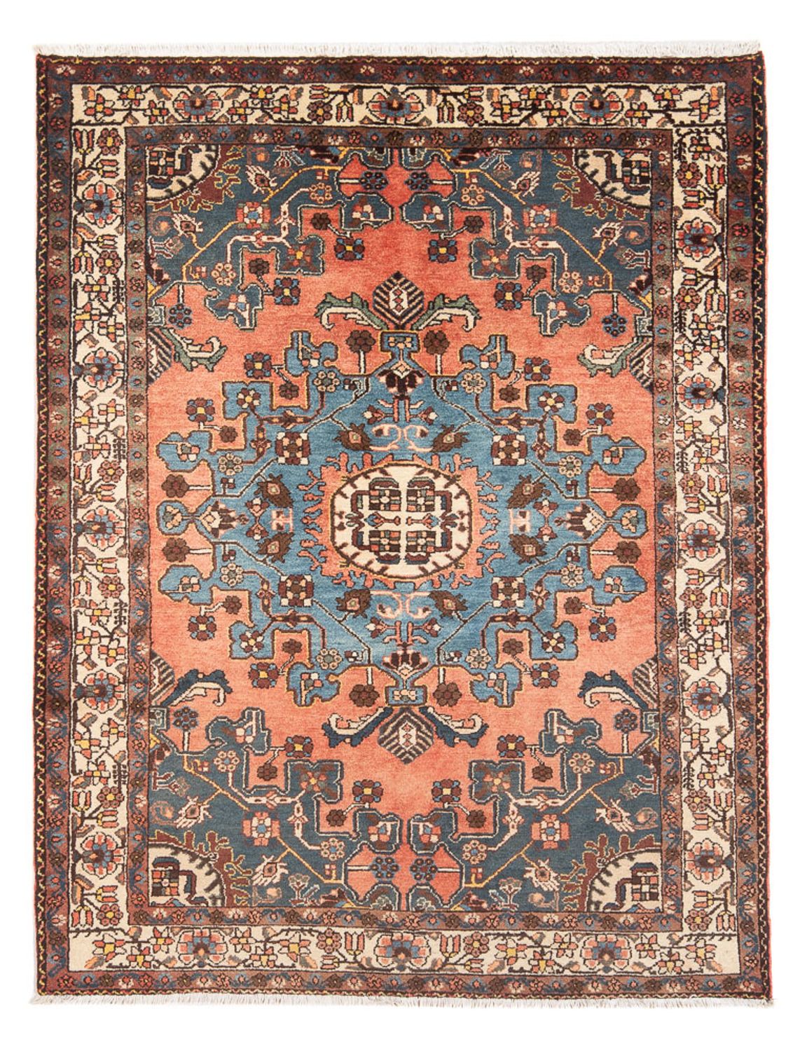 Perser Rug - Nomadic - Royal - 190 x 136 cm - orange