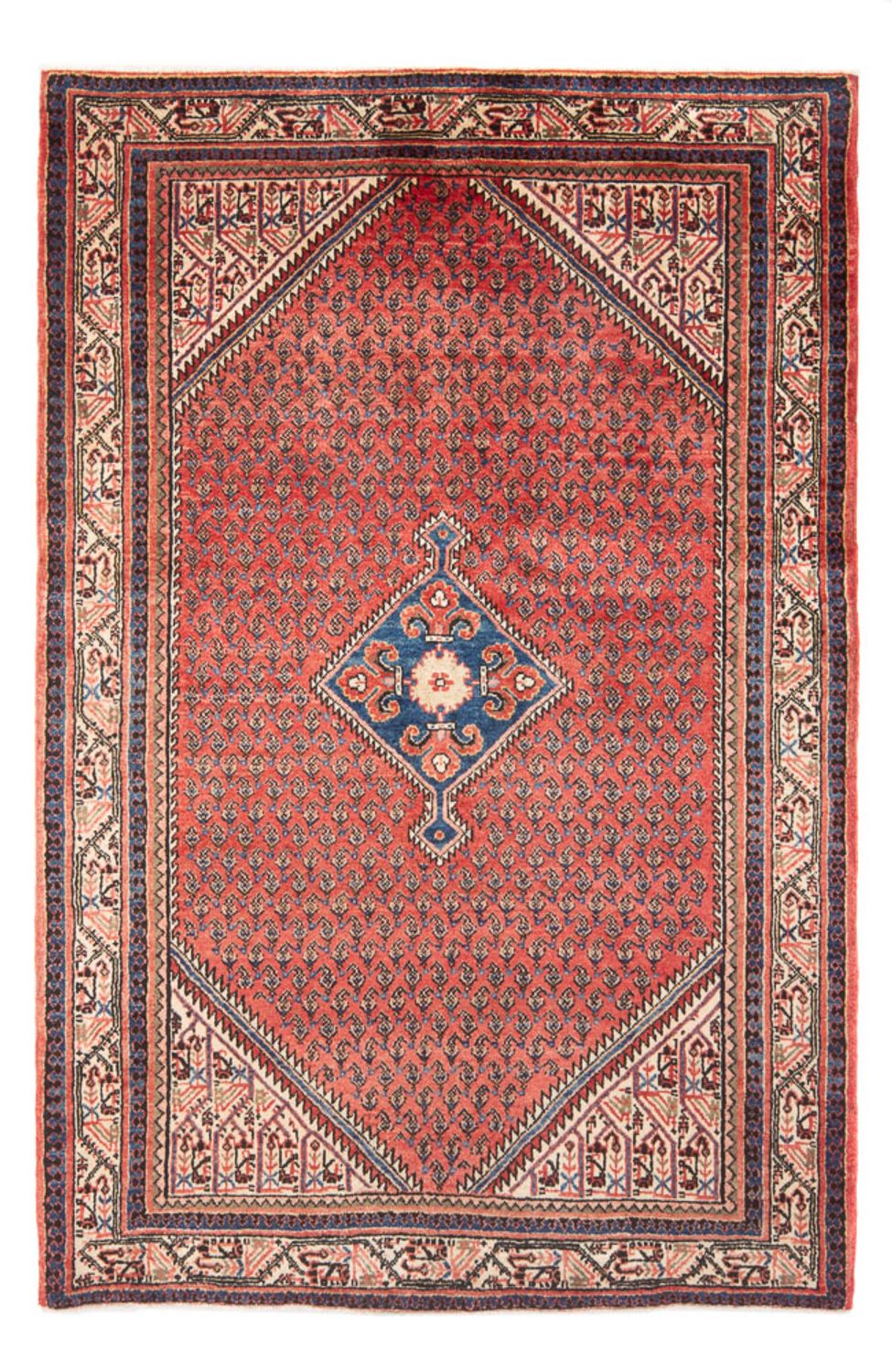 Perser Rug - Nomadic - Royal - 202 x 130 cm - red