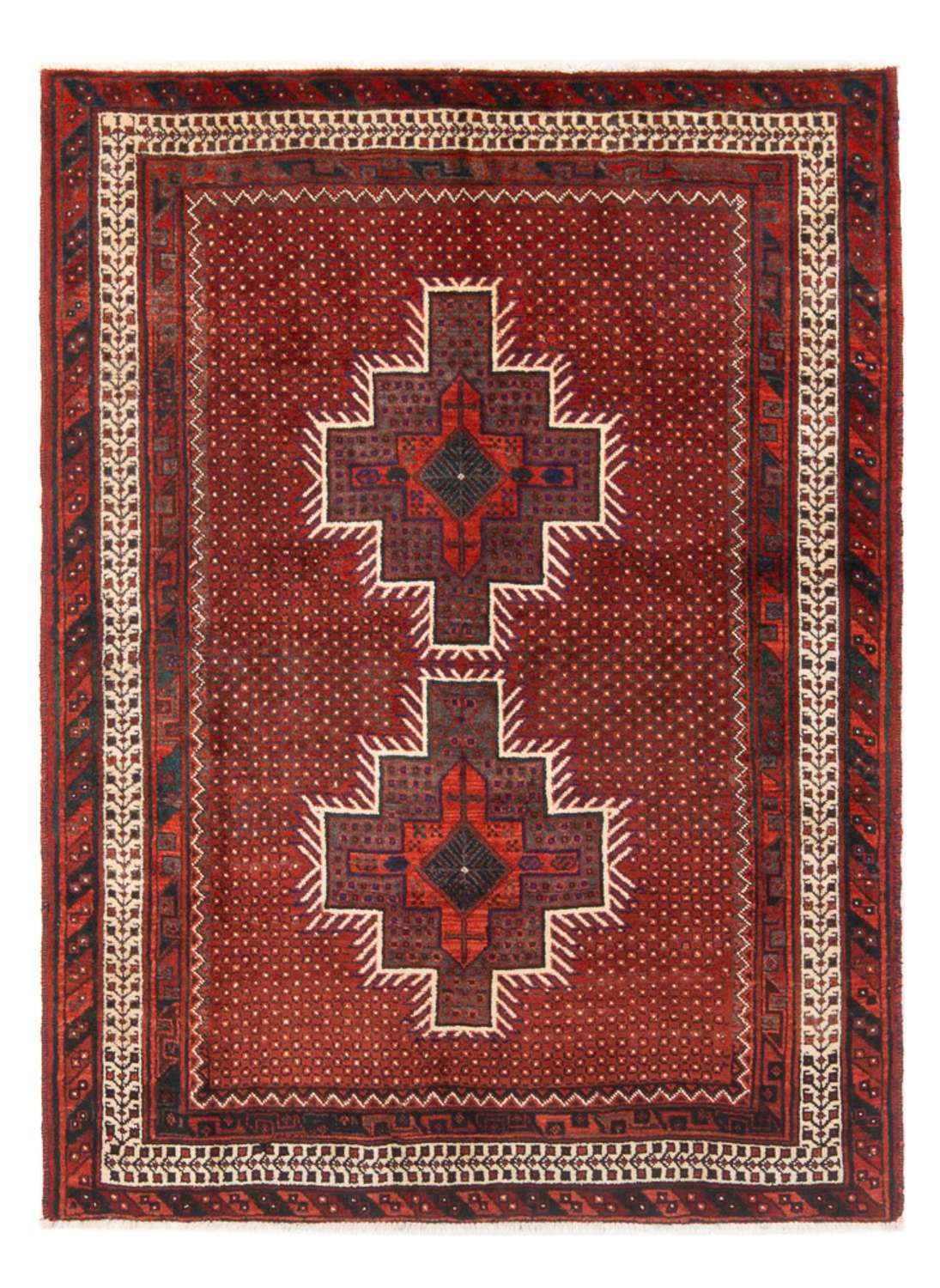 Perser Rug - Nomadic - 186 x 131 cm - red