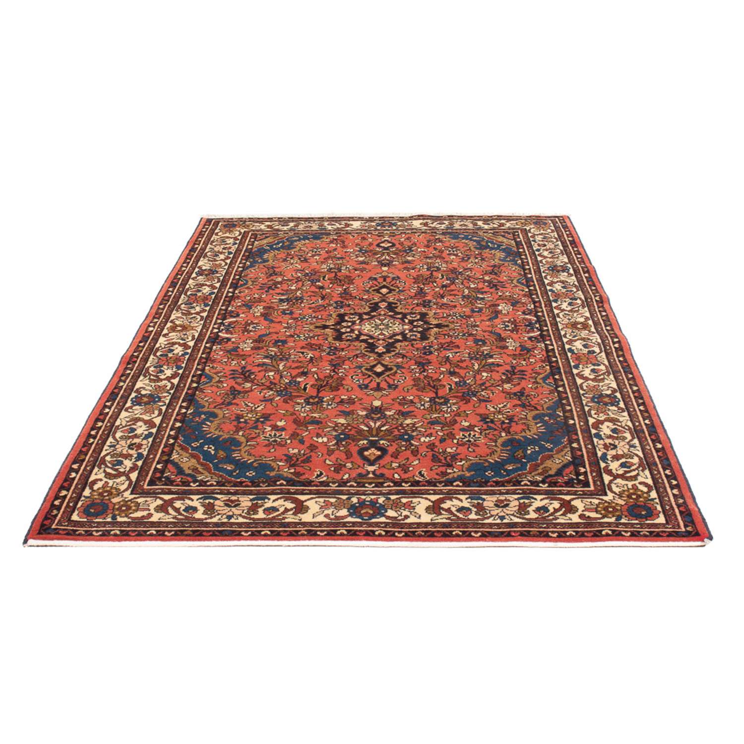 Perser Rug - Nomadic - 205 x 132 cm - red