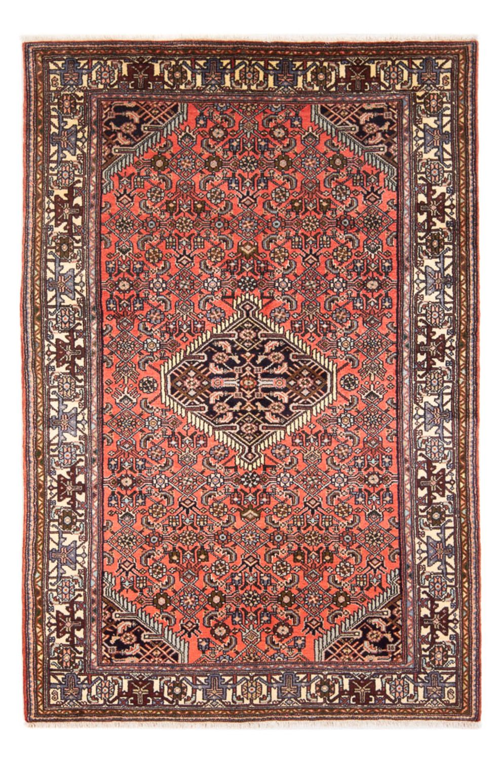 Perser Rug - Nomadic - 200 x 125 cm - red