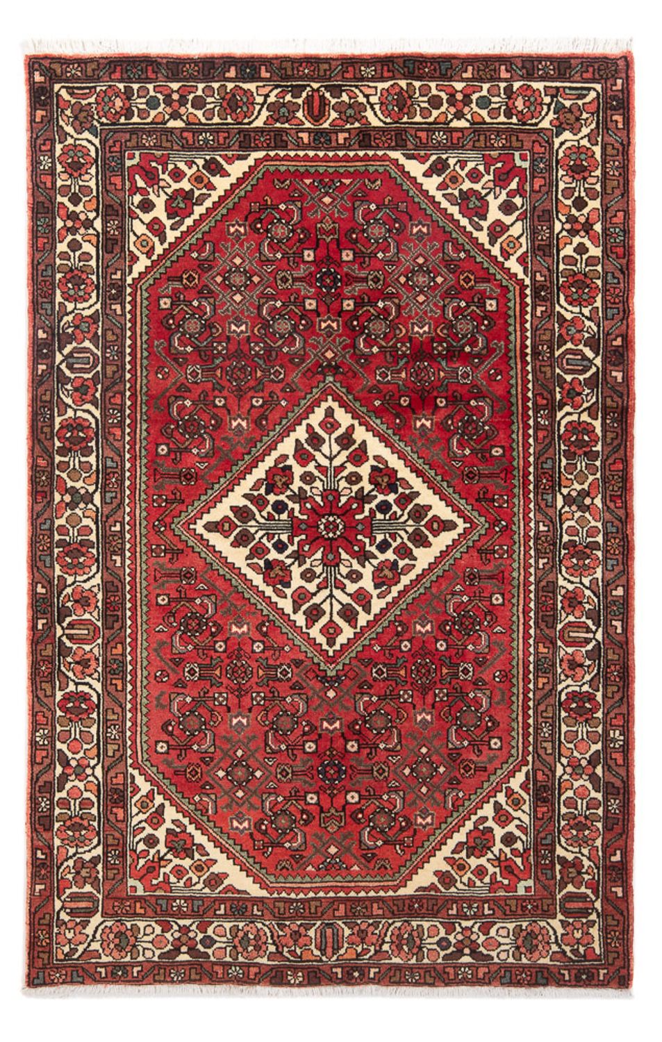 Perser Rug - Nomadic - 198 x 136 cm - red