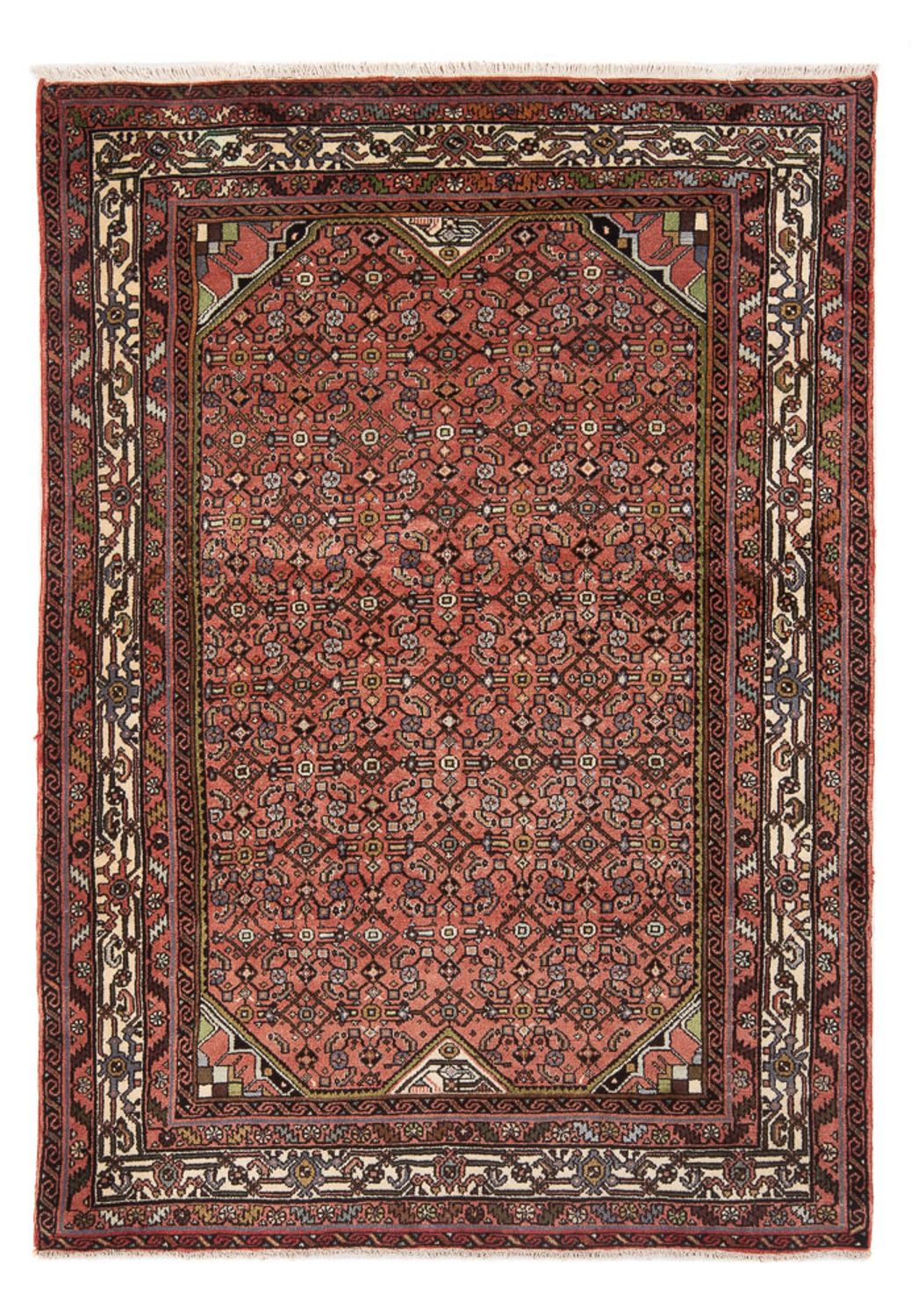 Perser Rug - Nomadic - 200 x 150 cm - red