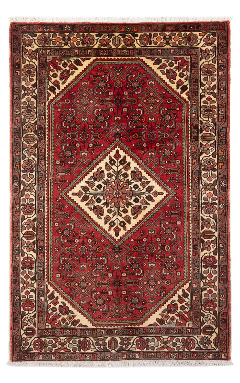 Perser Rug - Nomadic - 203 x 128 cm - red