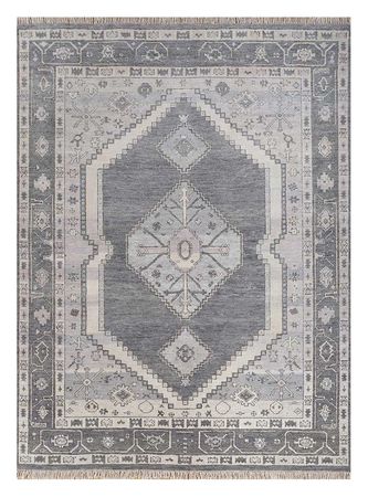 Wool Rug - 300 x 240 cm - grey