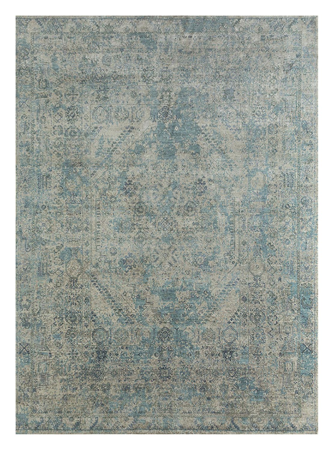 Wool Rug - 240 x 170 cm - mint green