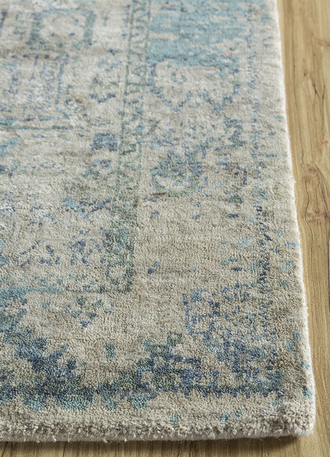 Wool Rug - 240 x 170 cm - mint green