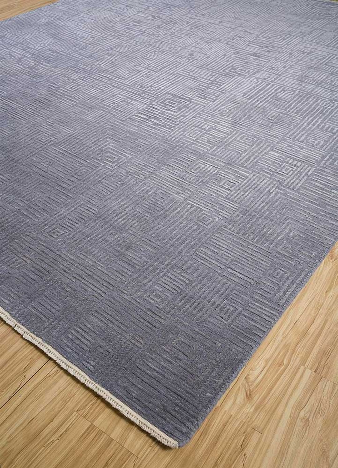 Wool Rug - 300 x 240 cm - grey