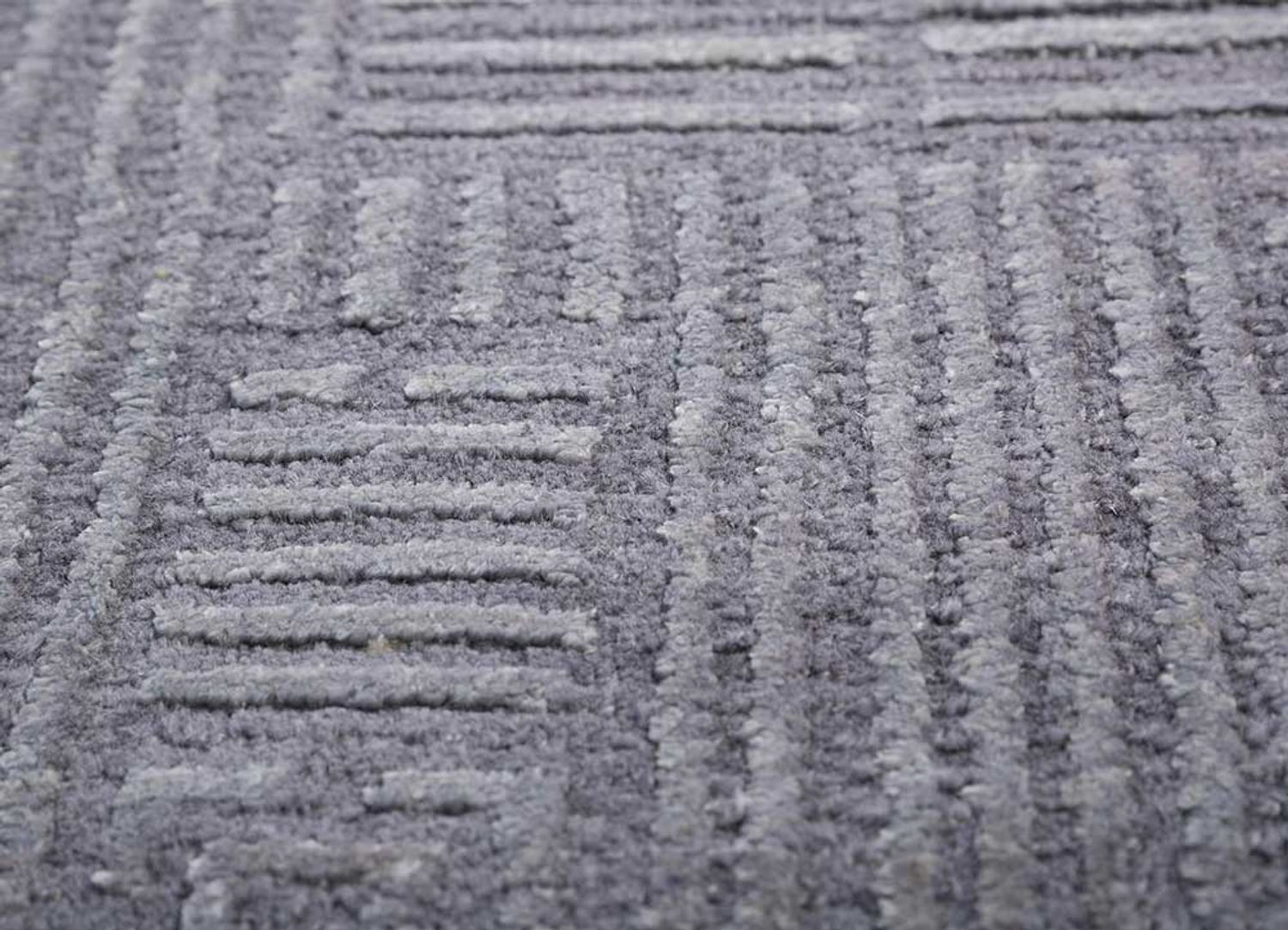 Wool Rug - 300 x 240 cm - grey