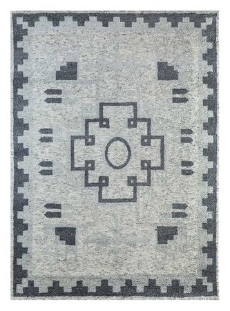 Wool Rug - 300 x 240 cm - grey