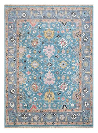 Wool Rug - 360 x 270 cm - turquoise