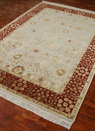 Wool Rug - 295 x 208 cm - cream