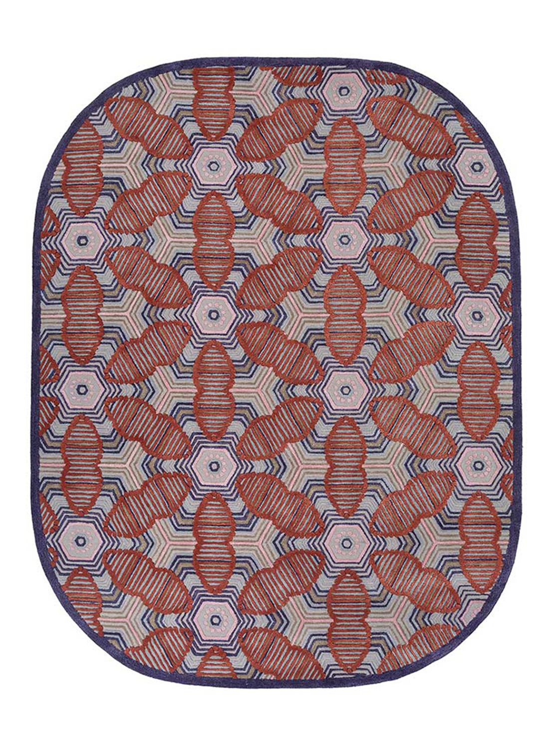 Wool Rug - Velentina - square