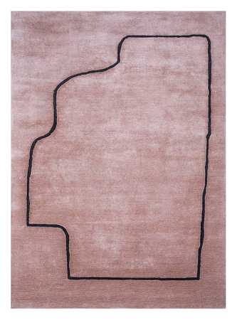 Wool Rug - 210 x 150 cm - orange