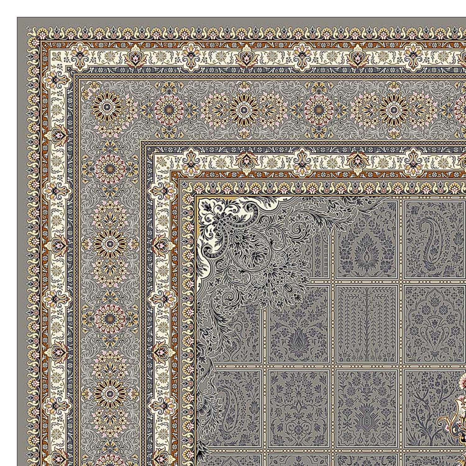 Oriental Woven Rug - Eastern Elegance - rectangle